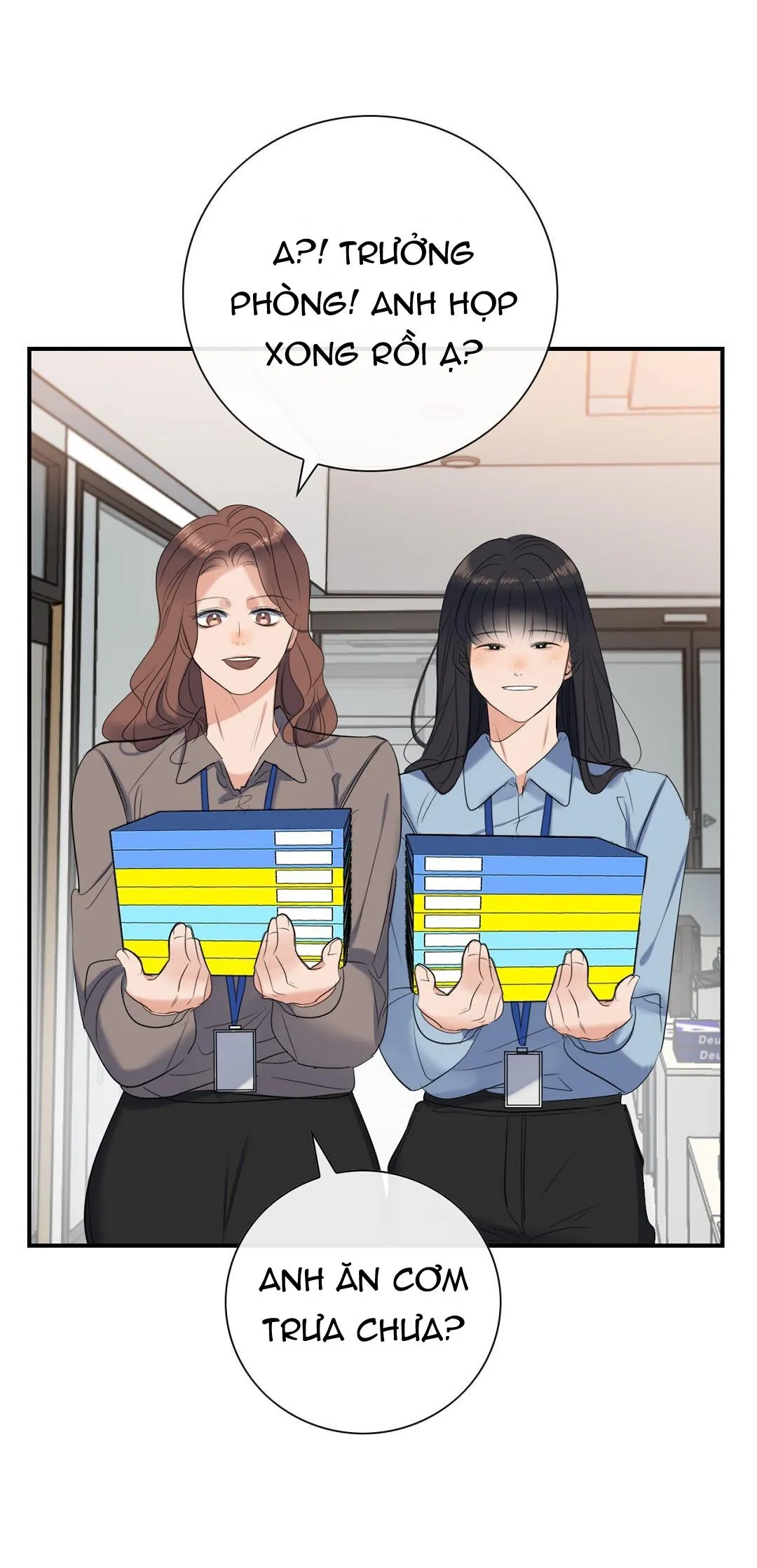 TÌNH THẾ TIẾN THOÁI LƯỠNG NAN CỦA SẾP Chapter 8 Trang 22