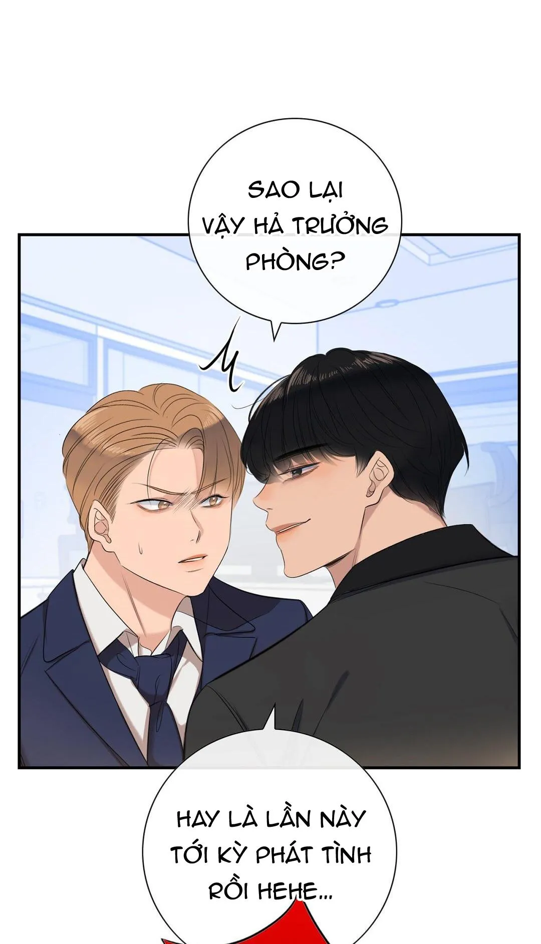 TÌNH THẾ TIẾN THOÁI LƯỠNG NAN CỦA SẾP Chapter 8 Trang 34