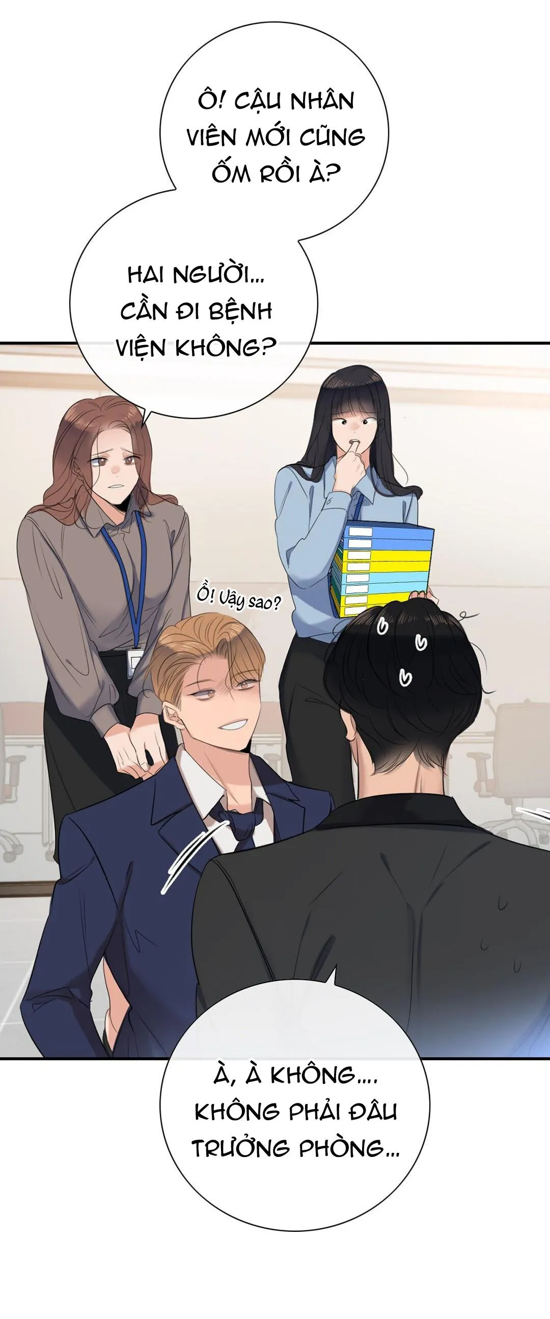 TÌNH THẾ TIẾN THOÁI LƯỠNG NAN CỦA SẾP Chapter 8 Trang 37