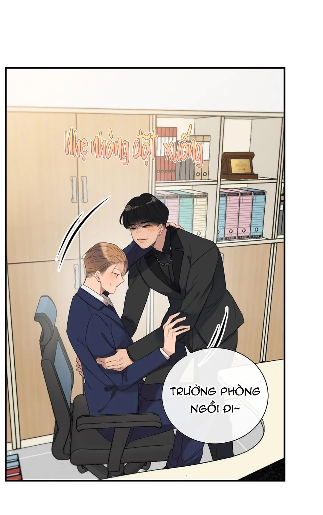 TÌNH THẾ TIẾN THOÁI LƯỠNG NAN CỦA SẾP Chapter 8 Trang 45