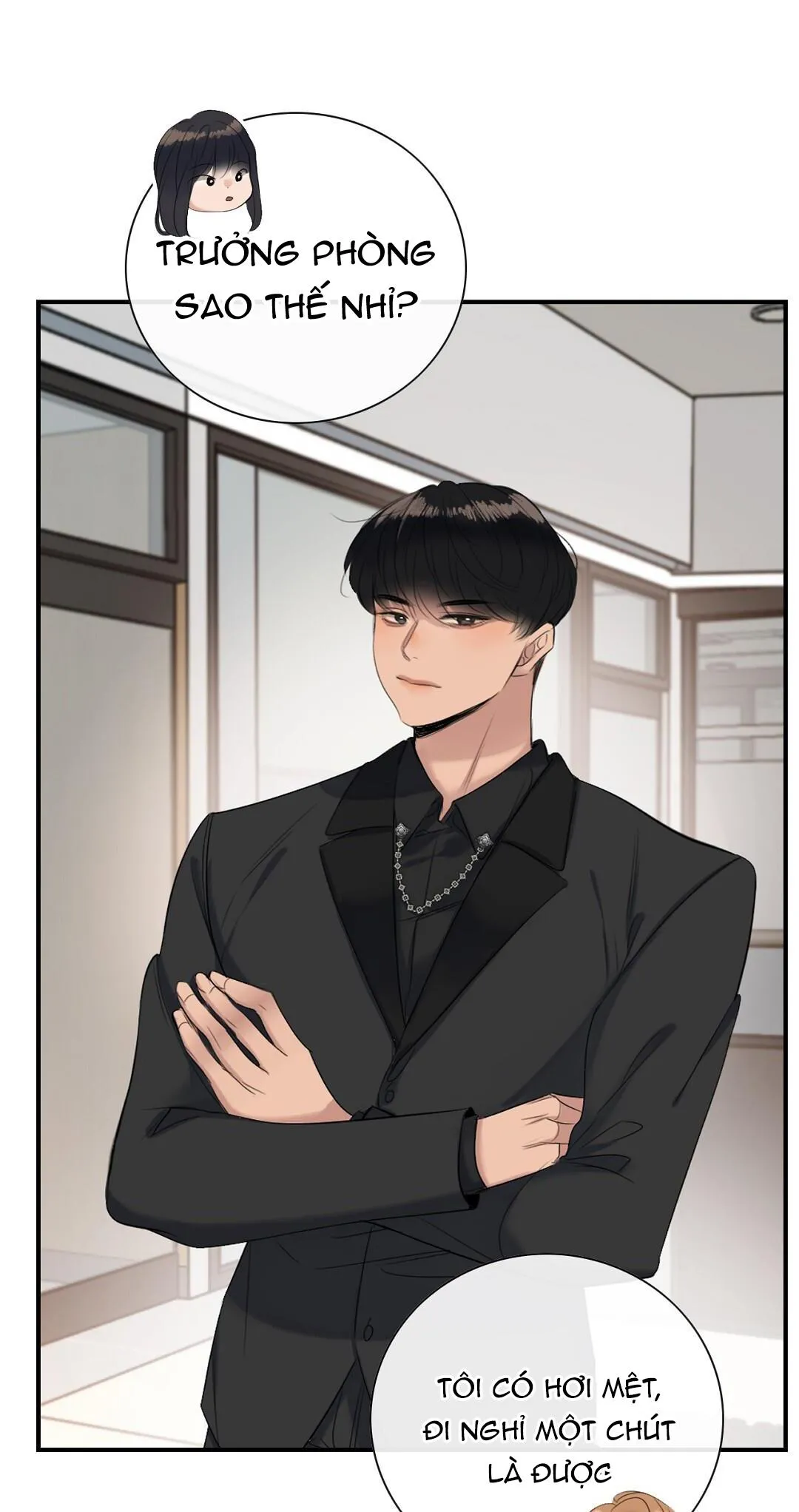 TÌNH THẾ TIẾN THOÁI LƯỠNG NAN CỦA SẾP Chapter 9 Trang 6