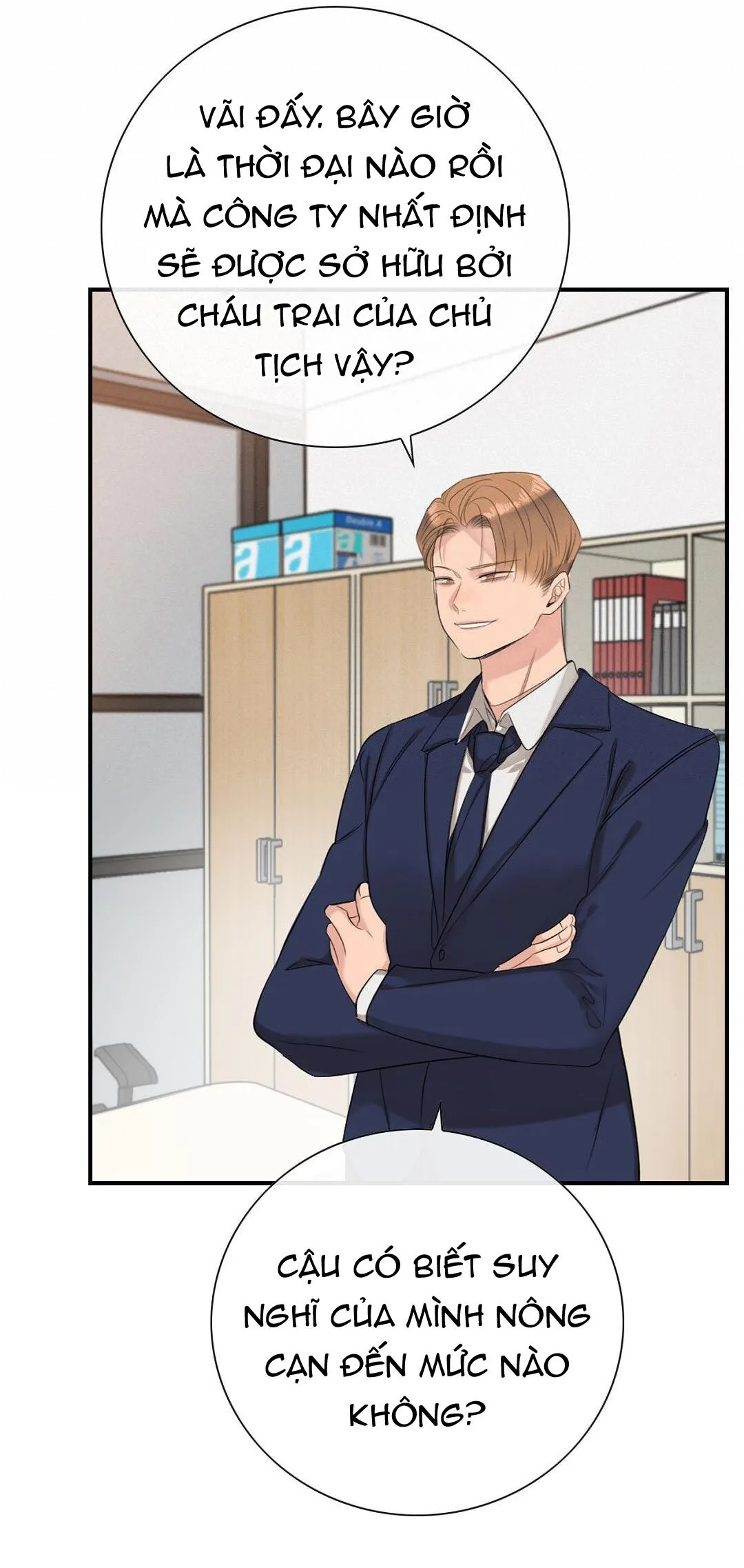 TÌNH THẾ TIẾN THOÁI LƯỠNG NAN CỦA SẾP Chapter 9 Trang 21