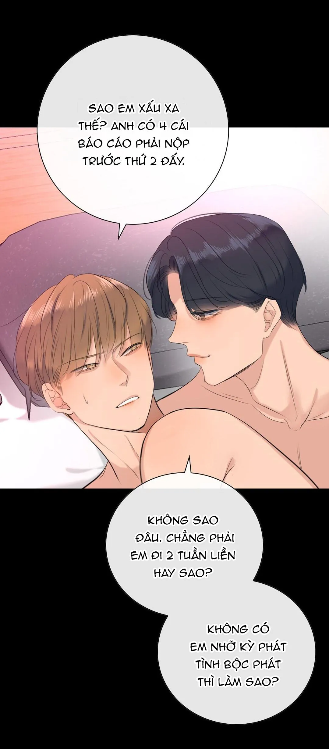 TÌNH THẾ TIẾN THOÁI LƯỠNG NAN CỦA SẾP Chapter 11 Trang 20