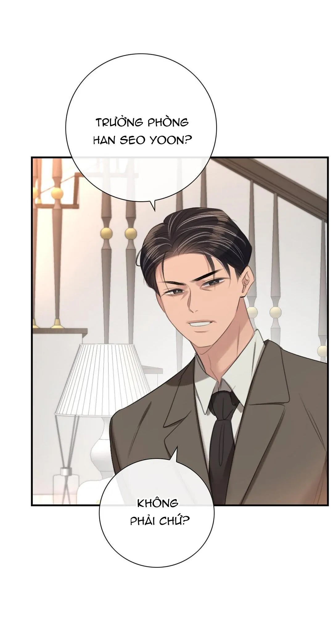TÌNH THẾ TIẾN THOÁI LƯỠNG NAN CỦA SẾP Chapter 11 Trang 47