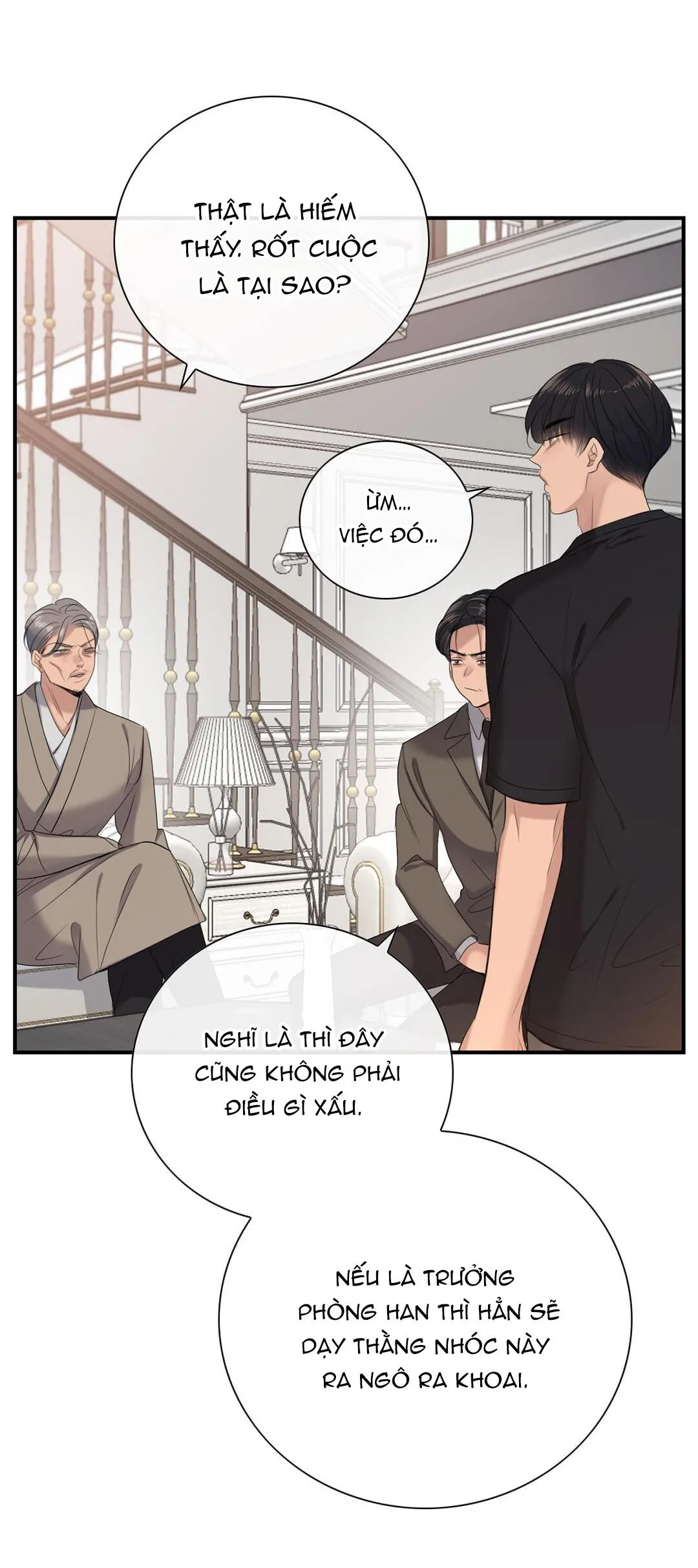 TÌNH THẾ TIẾN THOÁI LƯỠNG NAN CỦA SẾP Chapter 12 Trang 3