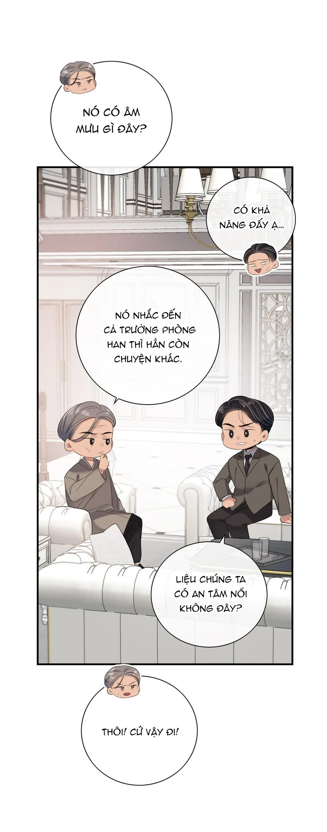 TÌNH THẾ TIẾN THOÁI LƯỠNG NAN CỦA SẾP Chapter 12 Trang 10