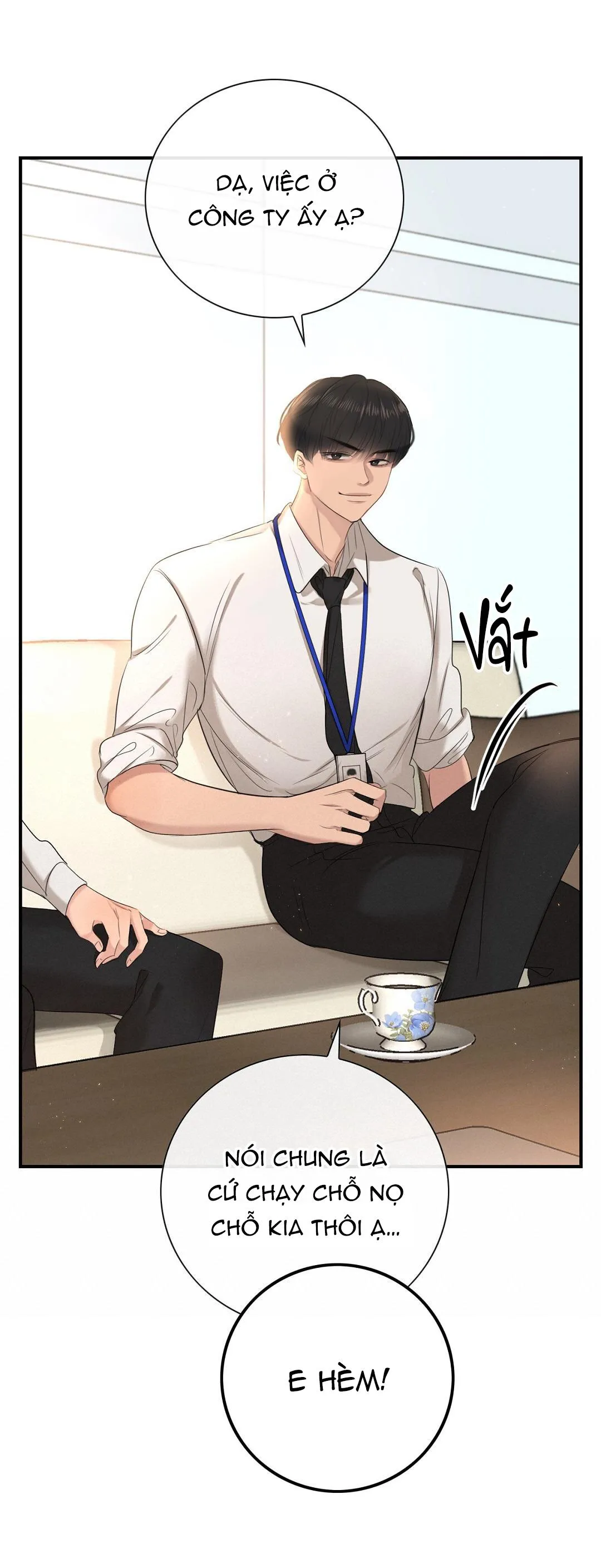 TÌNH THẾ TIẾN THOÁI LƯỠNG NAN CỦA SẾP Chapter 13 Trang 28