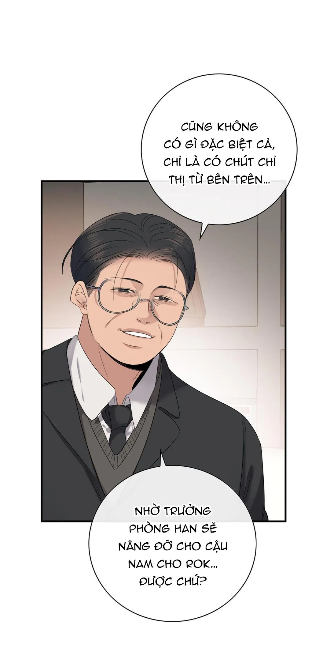 TÌNH THẾ TIẾN THOÁI LƯỠNG NAN CỦA SẾP Chapter 13 Trang 32