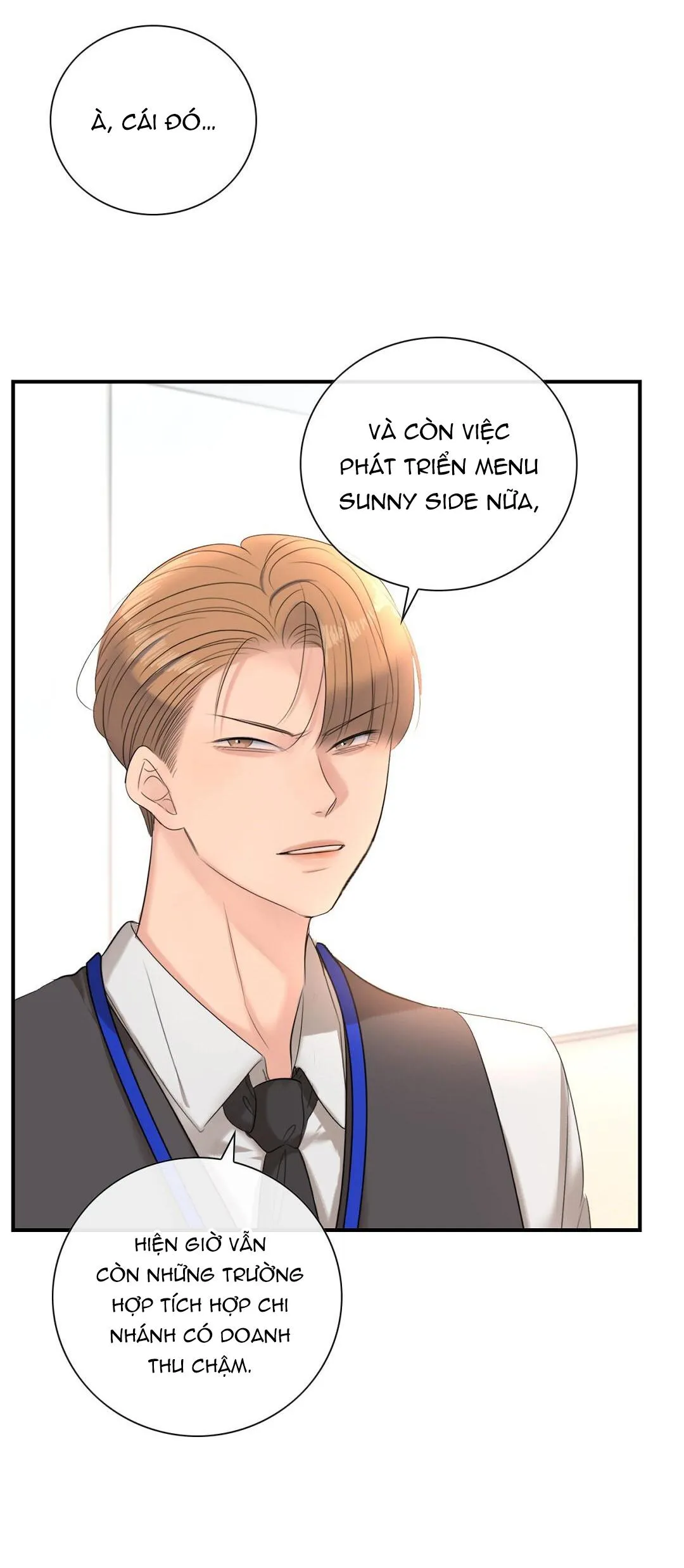 TÌNH THẾ TIẾN THOÁI LƯỠNG NAN CỦA SẾP Chapter 13 Trang 35