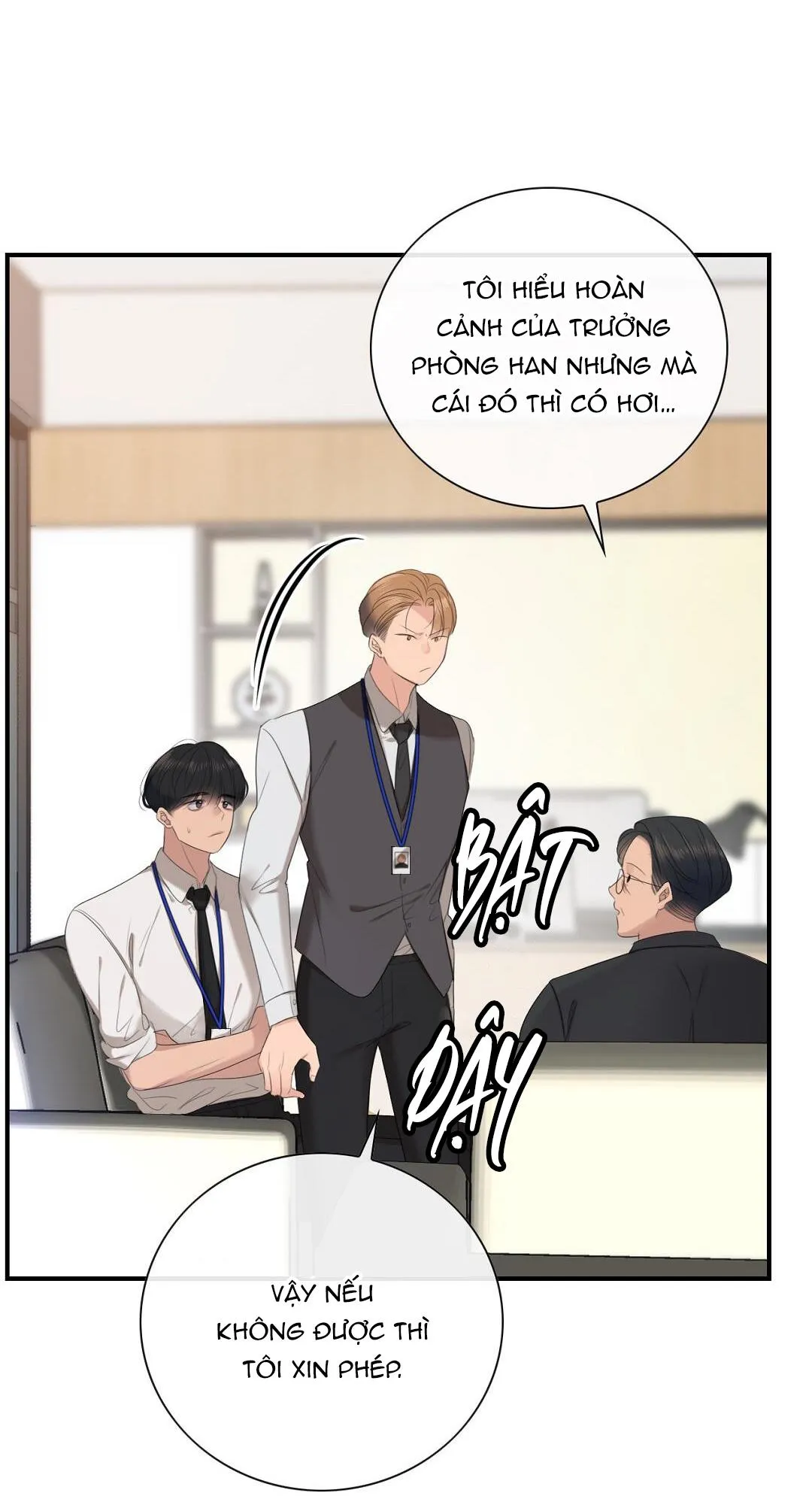 TÌNH THẾ TIẾN THOÁI LƯỠNG NAN CỦA SẾP Chapter 14 Trang 4