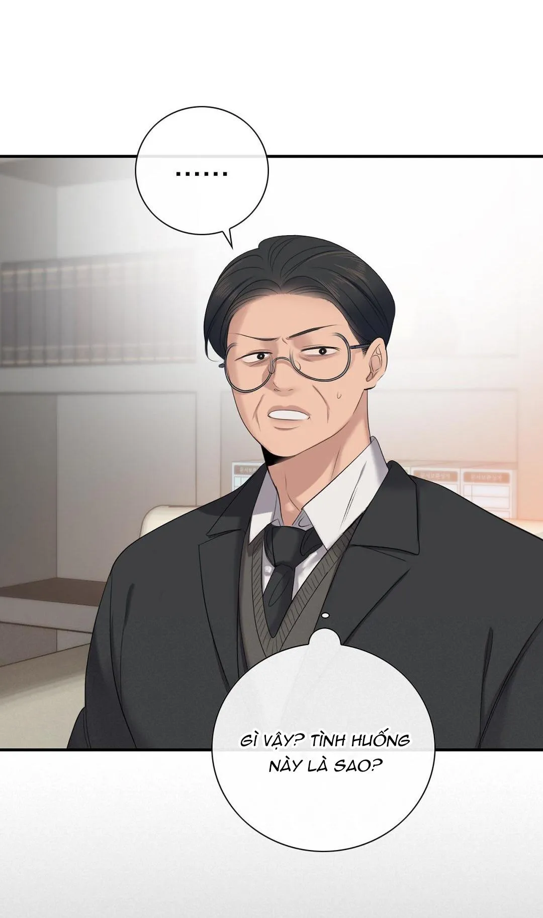 TÌNH THẾ TIẾN THOÁI LƯỠNG NAN CỦA SẾP Chapter 14 Trang 9