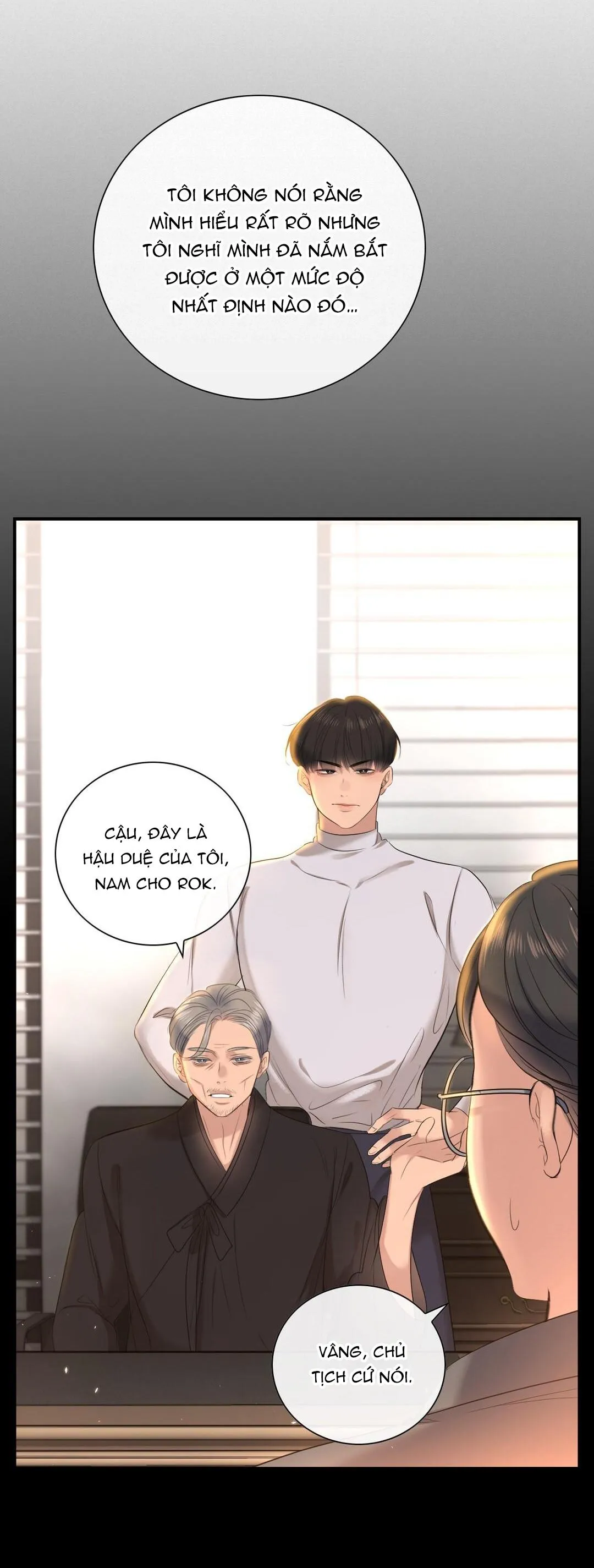 TÌNH THẾ TIẾN THOÁI LƯỠNG NAN CỦA SẾP Chapter 14 Trang 10