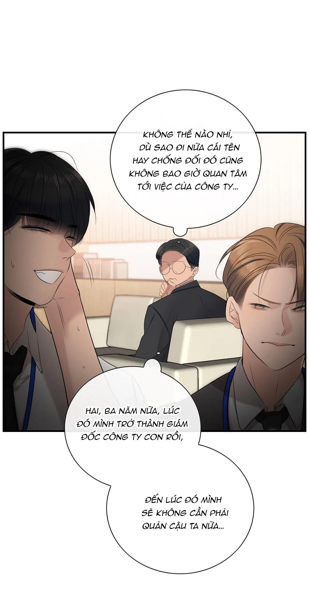 TÌNH THẾ TIẾN THOÁI LƯỠNG NAN CỦA SẾP Chapter 14 Trang 13