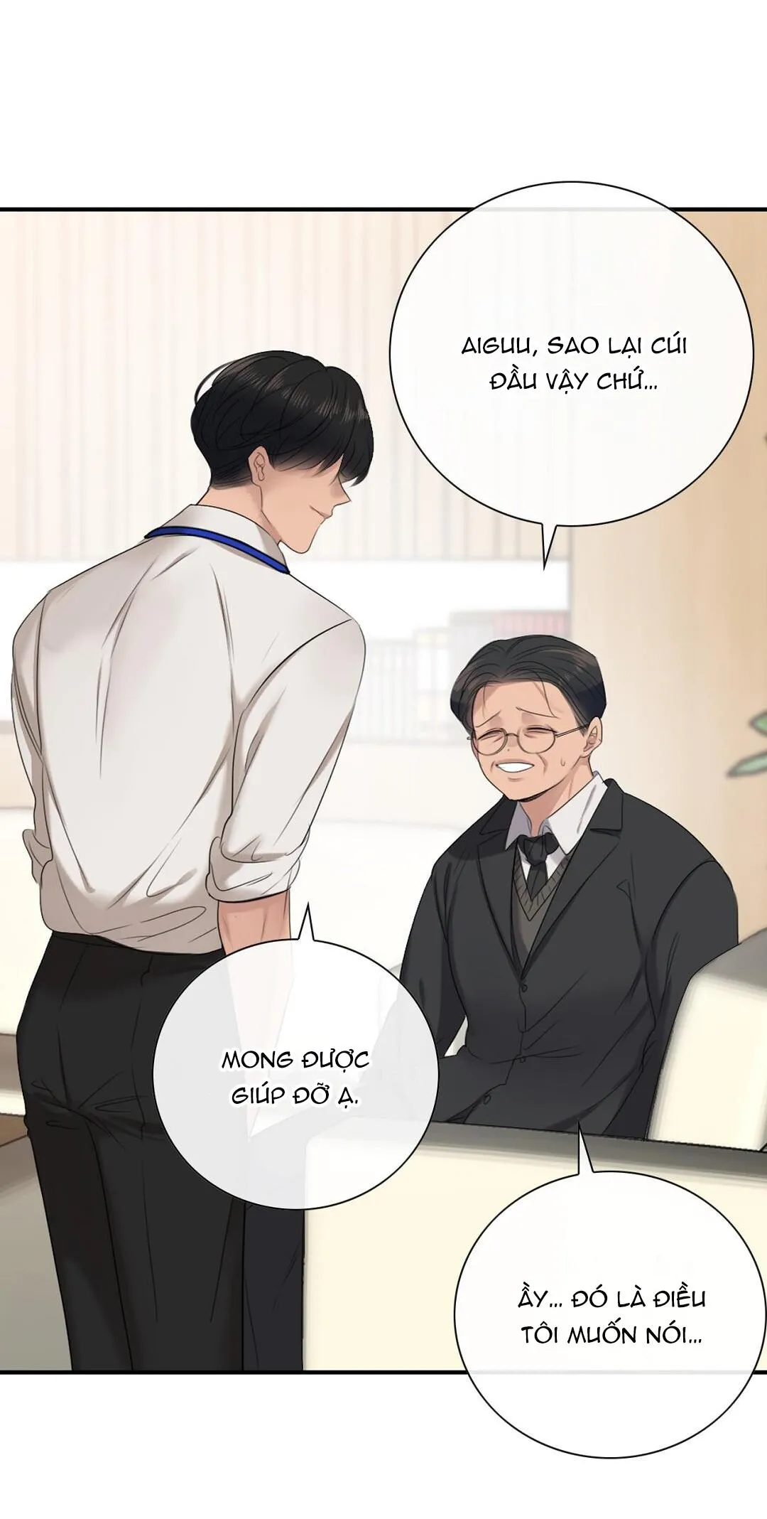 TÌNH THẾ TIẾN THOÁI LƯỠNG NAN CỦA SẾP Chapter 14 Trang 16