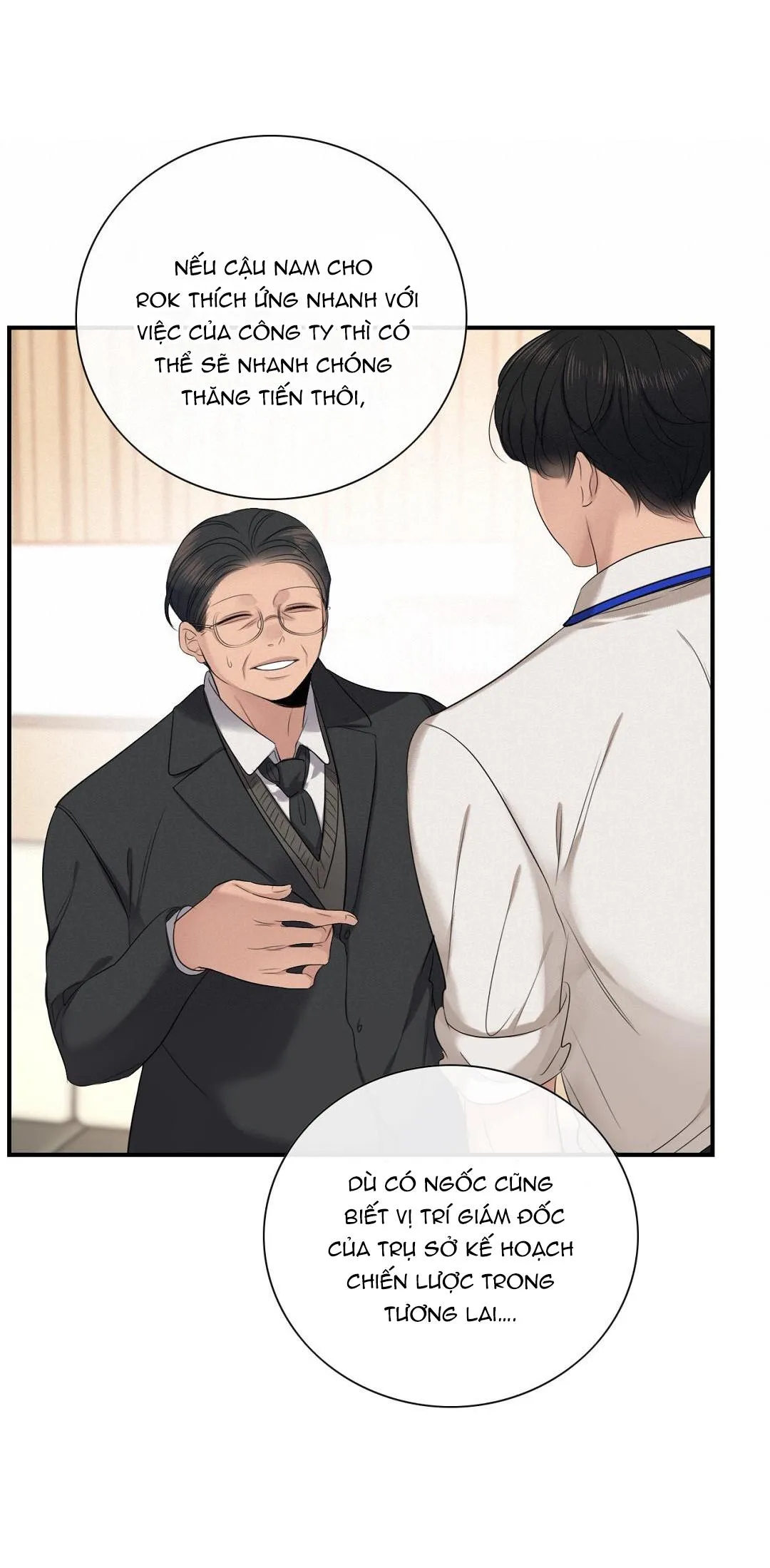 TÌNH THẾ TIẾN THOÁI LƯỠNG NAN CỦA SẾP Chapter 14 Trang 18