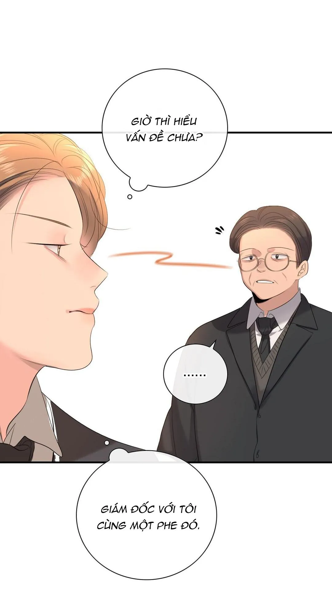 TÌNH THẾ TIẾN THOÁI LƯỠNG NAN CỦA SẾP Chapter 14 Trang 21