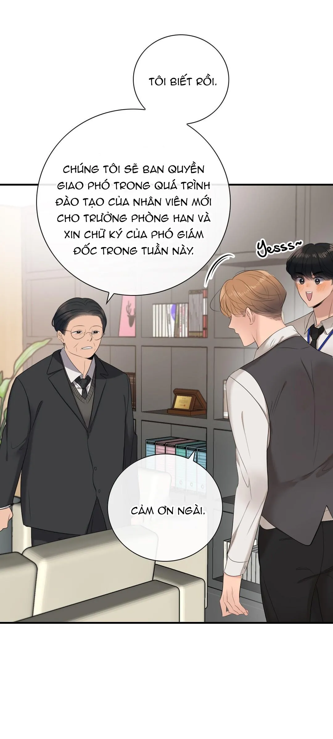 TÌNH THẾ TIẾN THOÁI LƯỠNG NAN CỦA SẾP Chapter 14 Trang 24