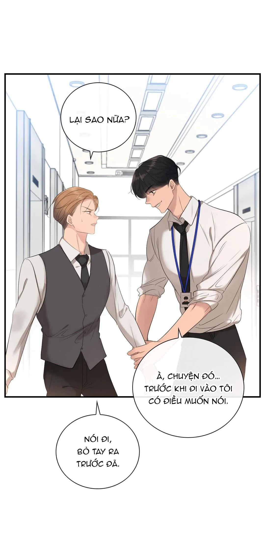 TÌNH THẾ TIẾN THOÁI LƯỠNG NAN CỦA SẾP Chapter 14 Trang 33