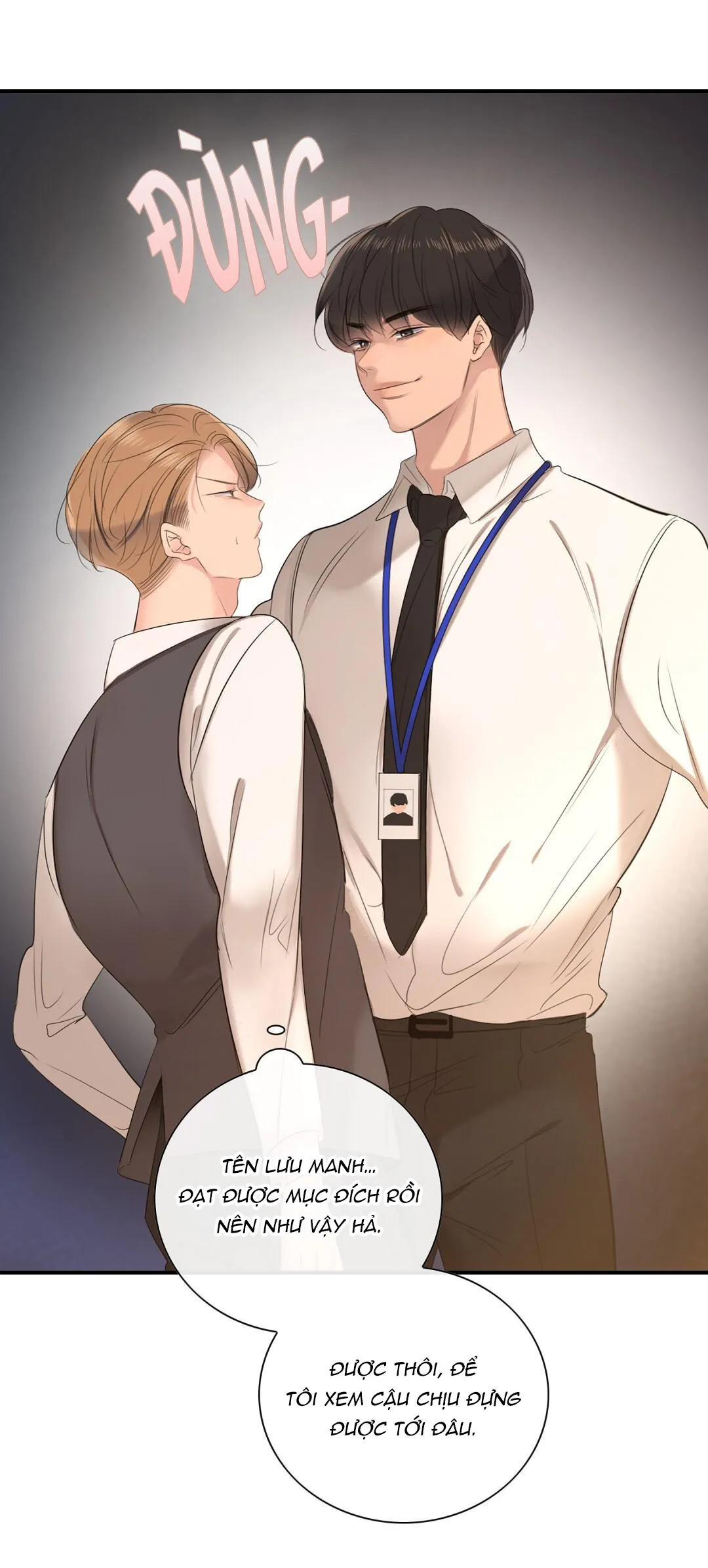 TÌNH THẾ TIẾN THOÁI LƯỠNG NAN CỦA SẾP Chapter 14 Trang 35