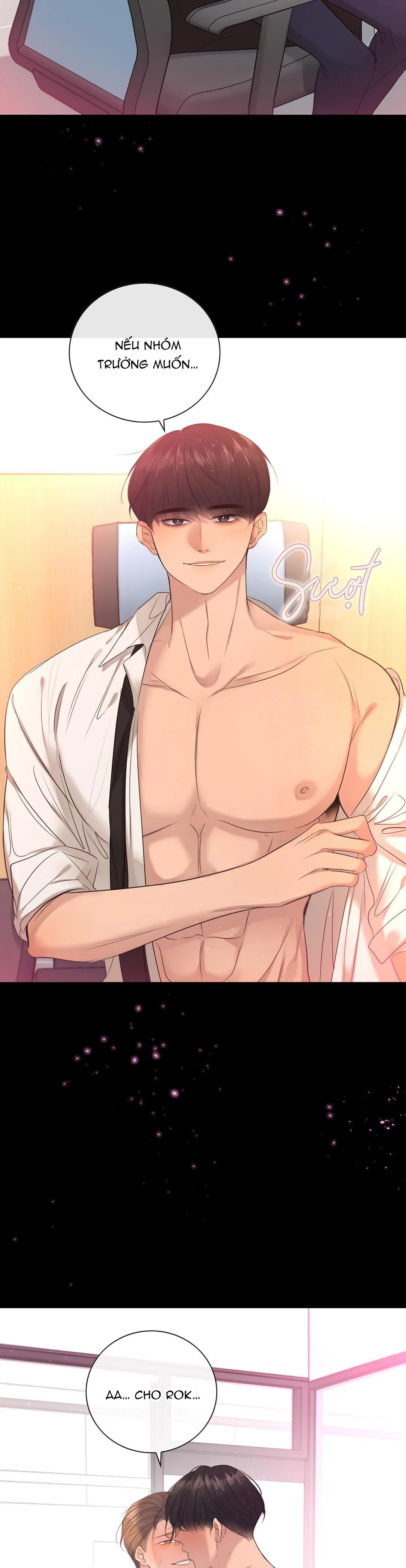 TÌNH THẾ TIẾN THOÁI LƯỠNG NAN CỦA SẾP Chapter 15 Trang 8