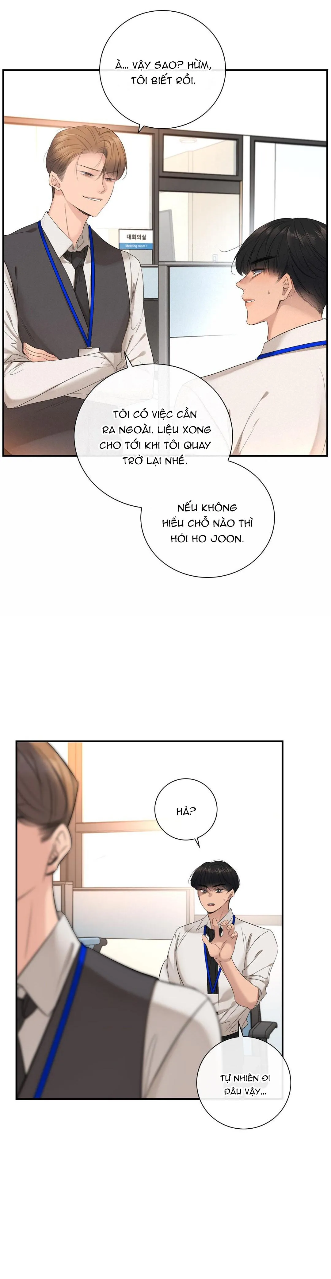 TÌNH THẾ TIẾN THOÁI LƯỠNG NAN CỦA SẾP Chapter 15 Trang 12