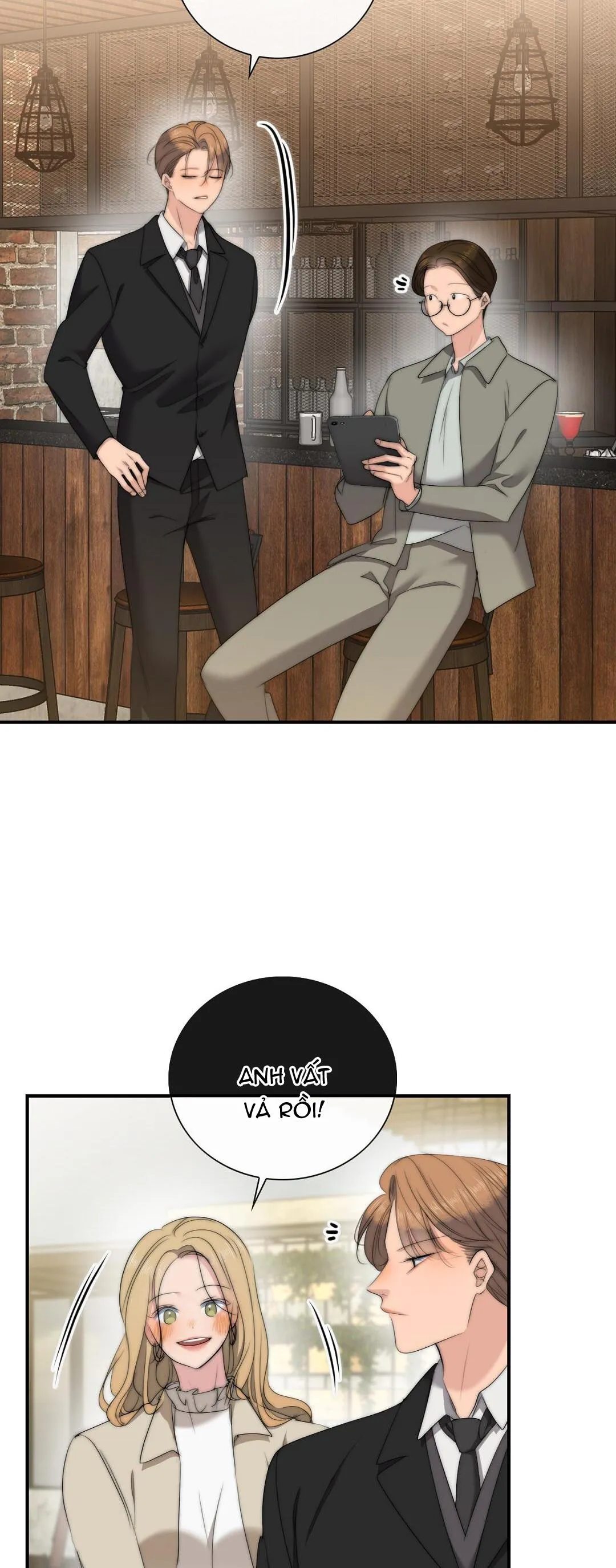 TÌNH THẾ TIẾN THOÁI LƯỠNG NAN CỦA SẾP Chapter 17 Trang 4