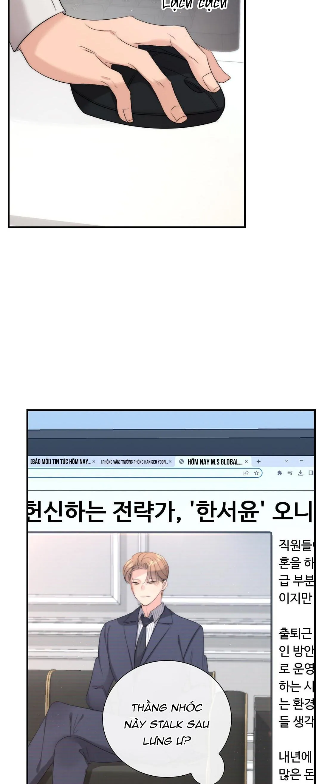 TÌNH THẾ TIẾN THOÁI LƯỠNG NAN CỦA SẾP Chapter 17 Trang 19