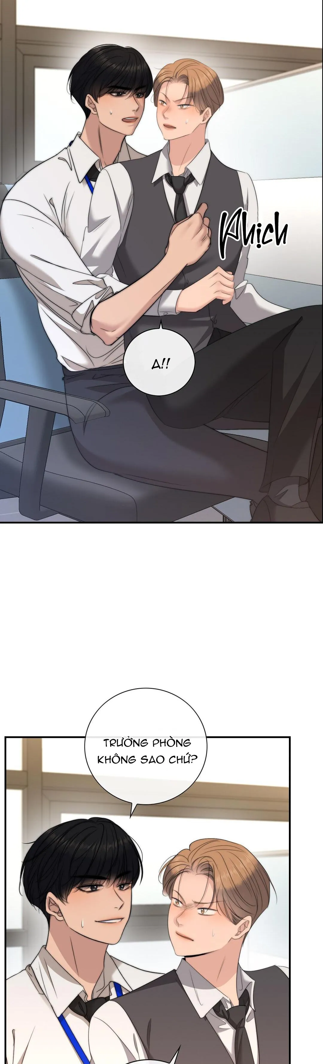 TÌNH THẾ TIẾN THOÁI LƯỠNG NAN CỦA SẾP Chapter 17 Trang 25