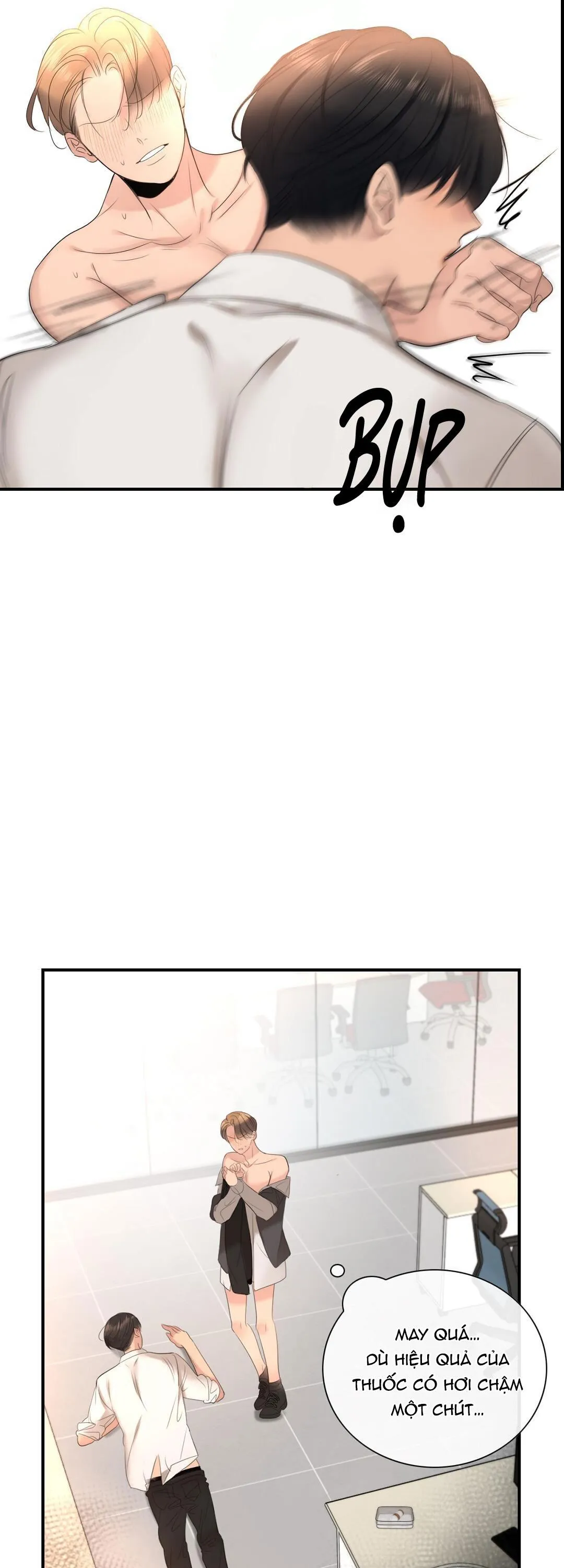 TÌNH THẾ TIẾN THOÁI LƯỠNG NAN CỦA SẾP Chapter 19 Trang 4