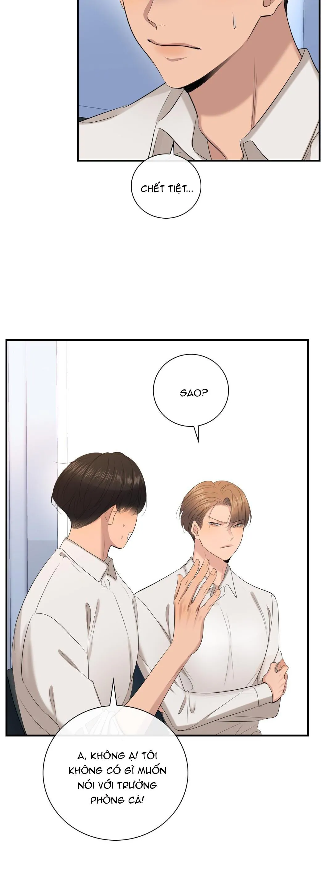 TÌNH THẾ TIẾN THOÁI LƯỠNG NAN CỦA SẾP Chapter 20 Trang 17