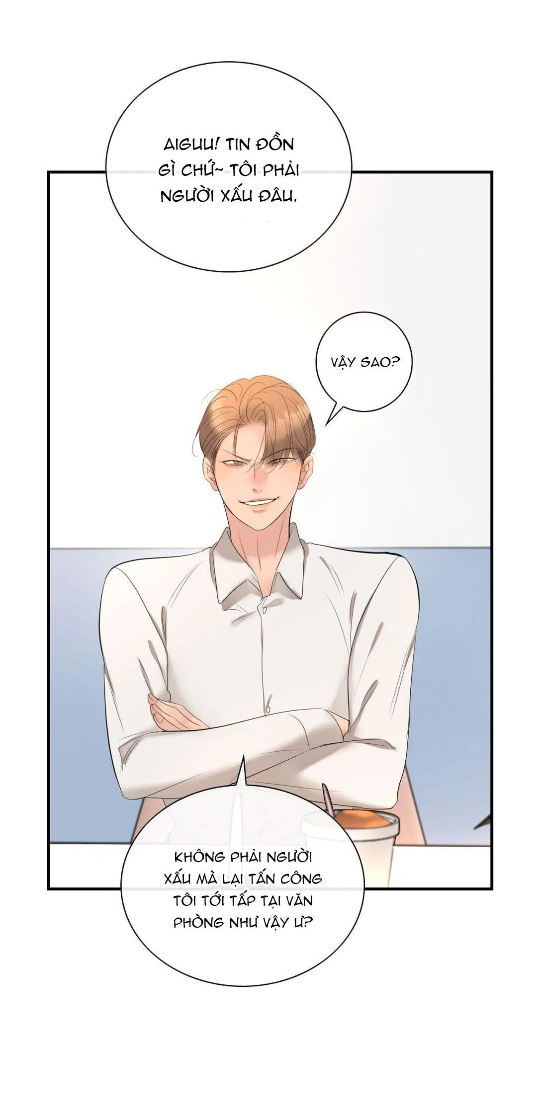 TÌNH THẾ TIẾN THOÁI LƯỠNG NAN CỦA SẾP Chapter 21 Trang 11