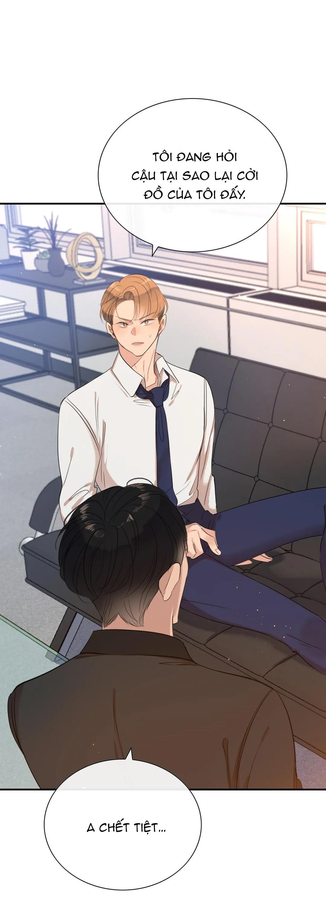 TÌNH THẾ TIẾN THOÁI LƯỠNG NAN CỦA SẾP Chapter 1 Trang 18