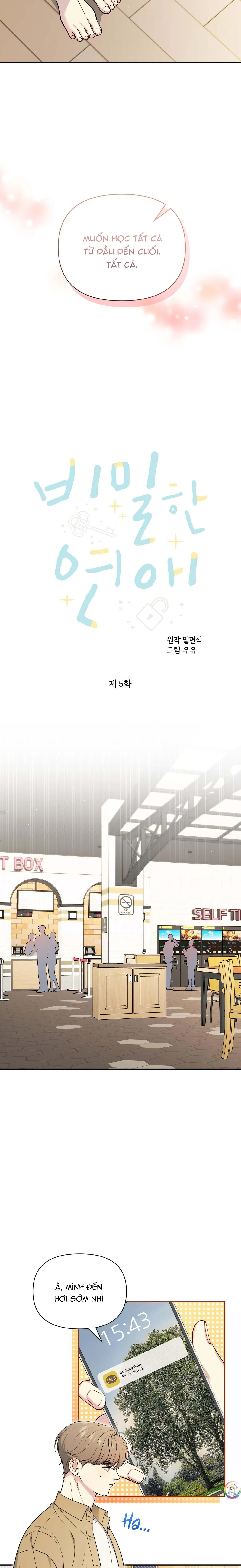 (END) Tình Yêu Bí Mật Chapter 5 Trang 5