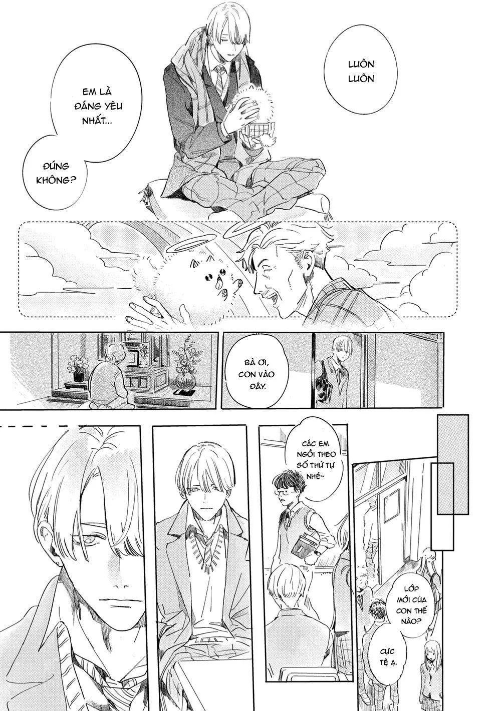 Tình yêu bất chợp ập đến với đôi ta Chapter 1 Trang 42