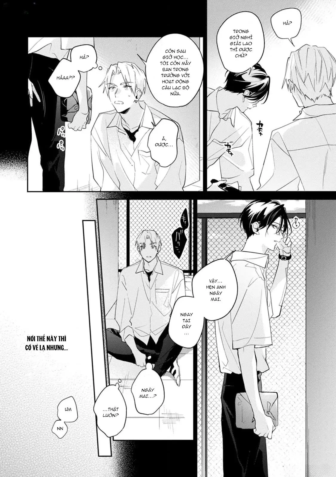 Tình Yêu Bắt Đầu Từ Đầu Lưỡi Chapter 2 Trang 5