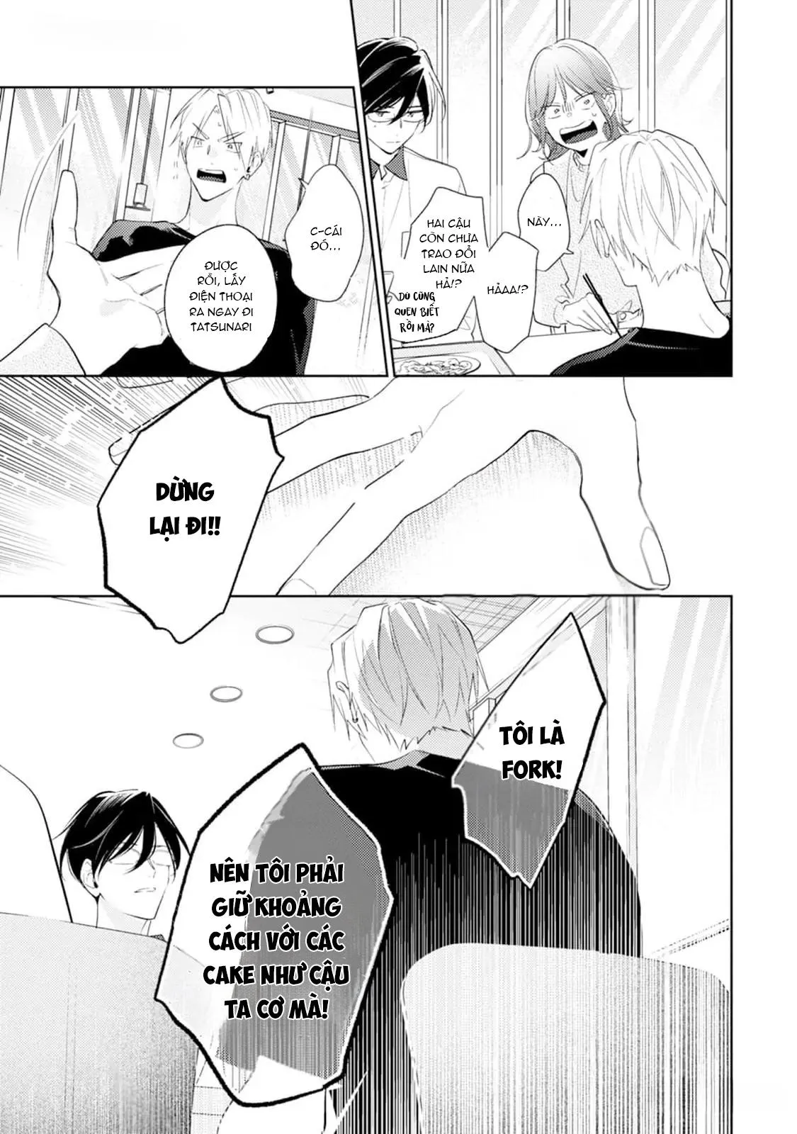 Tình Yêu Bắt Đầu Từ Đầu Lưỡi Chapter 3 Trang 10