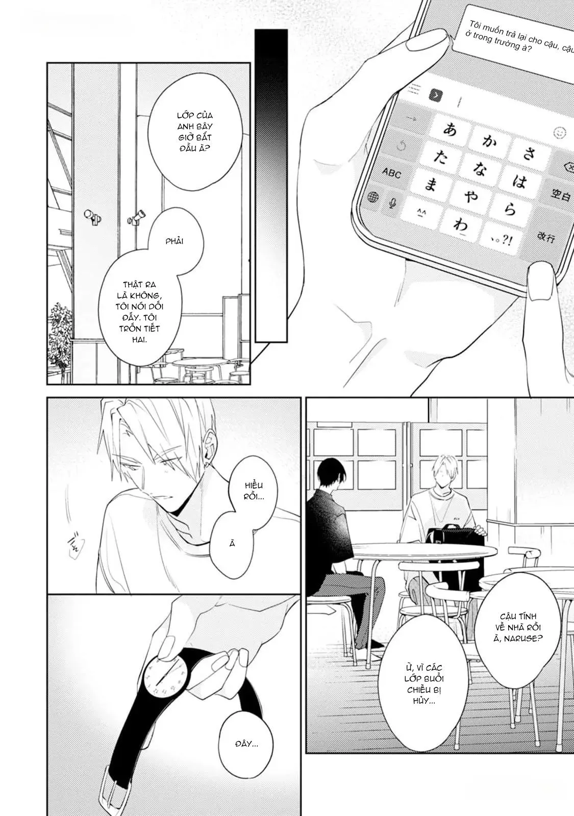 Tình Yêu Bắt Đầu Từ Đầu Lưỡi Chapter 6 Trang 10