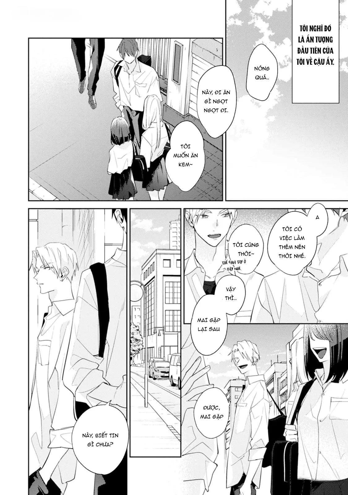 Tình Yêu Bắt Đầu Từ Đầu Lưỡi Chapter 1 Trang 4