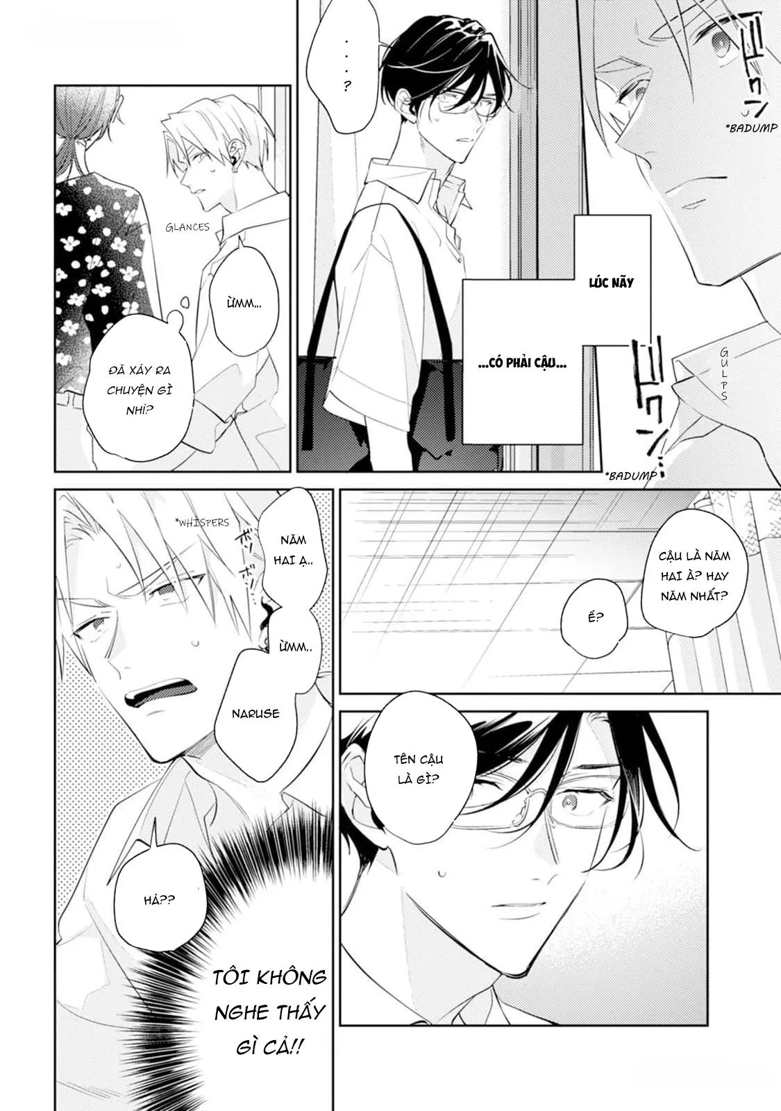 Tình Yêu Bắt Đầu Từ Đầu Lưỡi Chapter 1 Trang 12