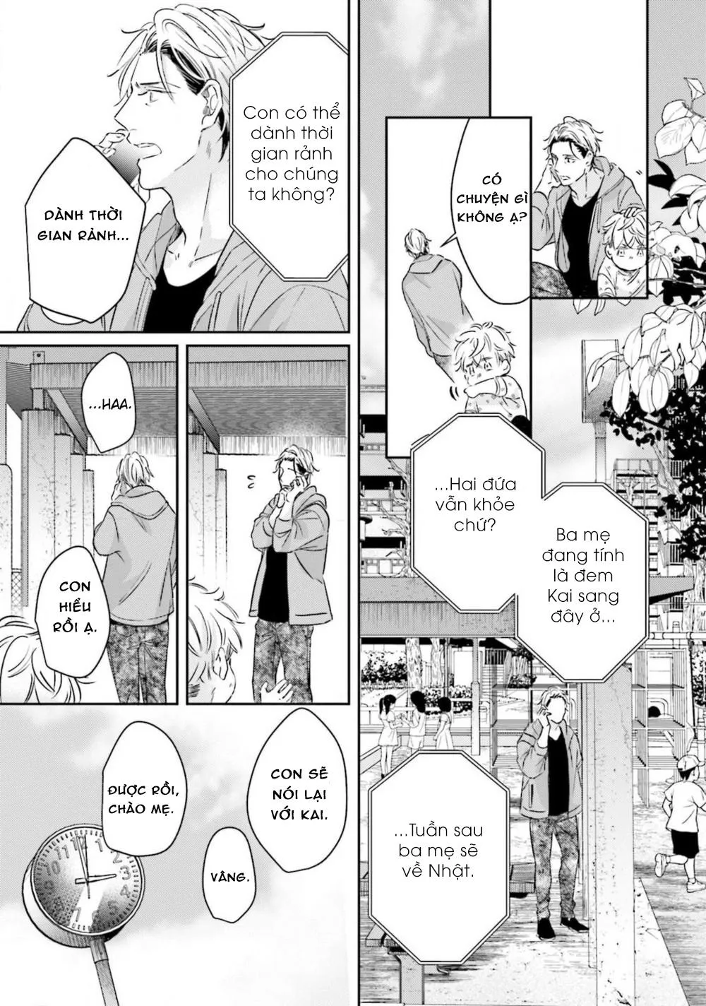 Tình Yêu Của Bố Trẻ Tại Mái Nhà Chung Chapter 3 Trang 31