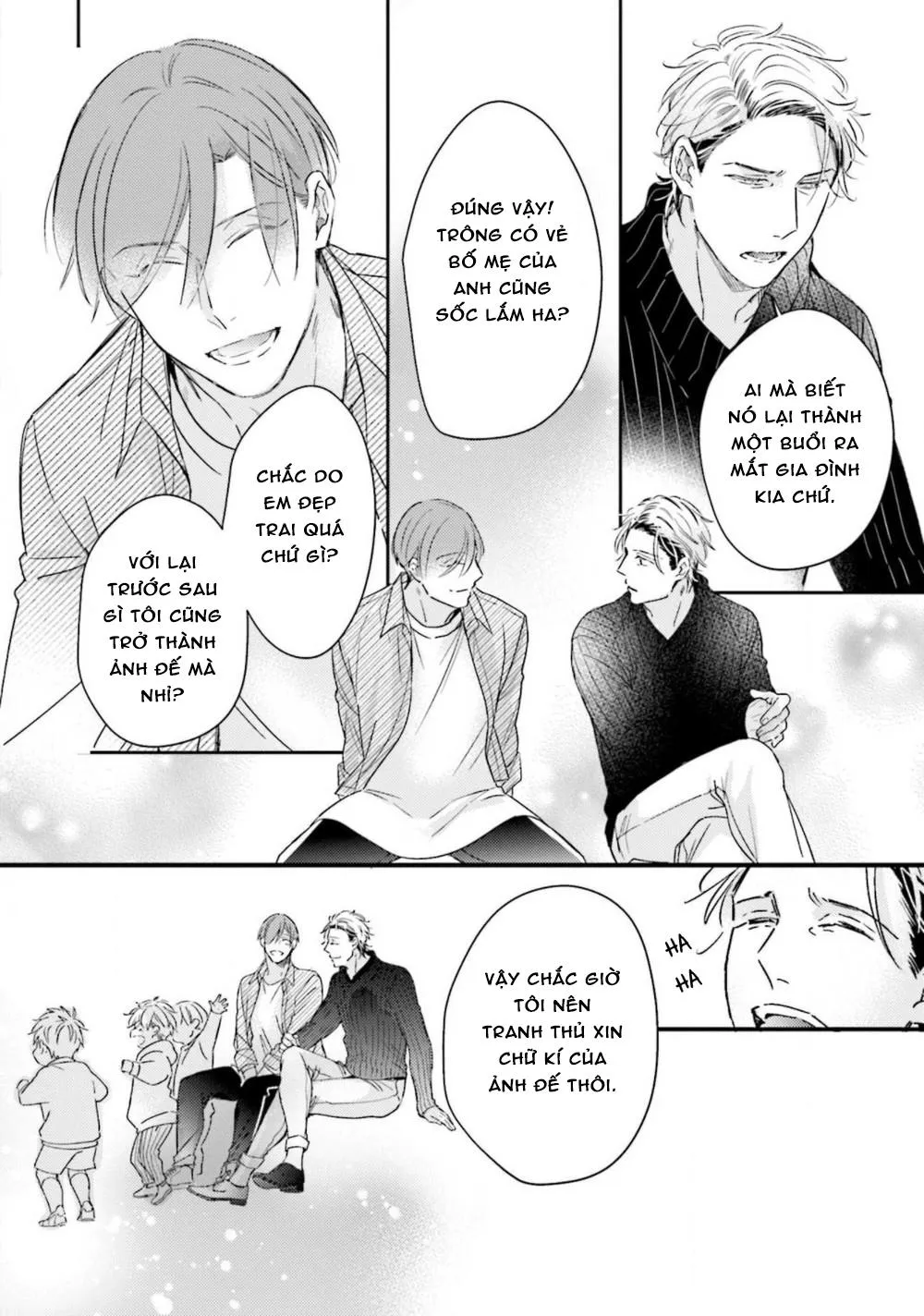 Tình Yêu Của Bố Trẻ Tại Mái Nhà Chung Chapter 4 Trang 36