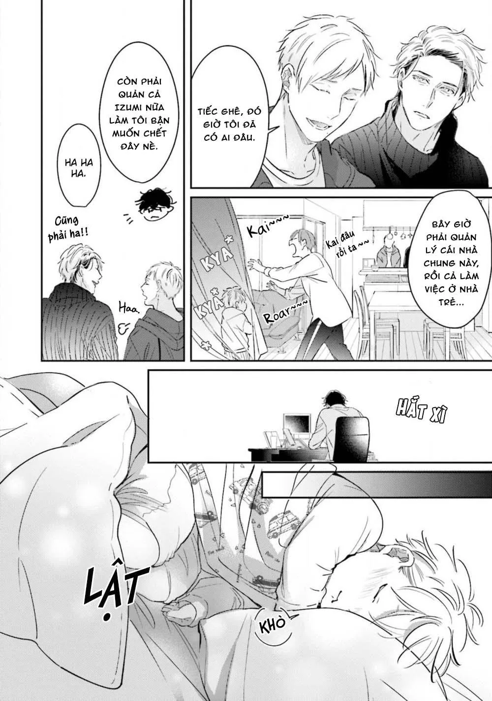 Tình Yêu Của Bố Trẻ Tại Mái Nhà Chung Chapter 5 Trang 14