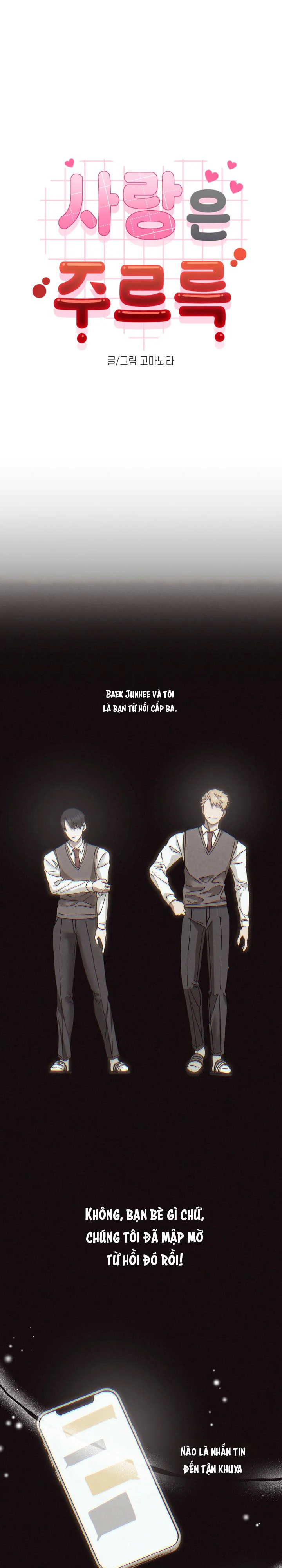 Tình Yêu Đang Tuôn Trào Chapter 1 Trang 10