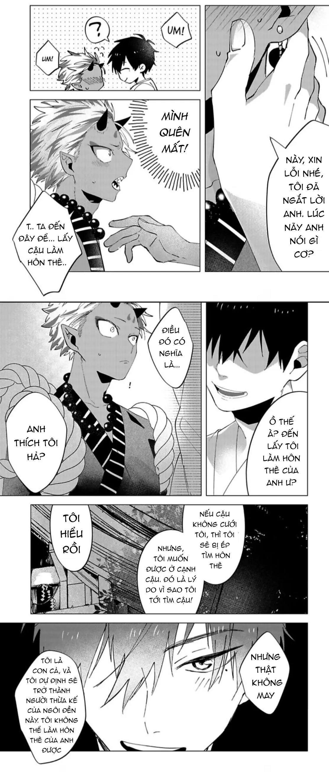 Tình yêu đích thực của tôi với một con quỷ Chapter 1 Trang 12