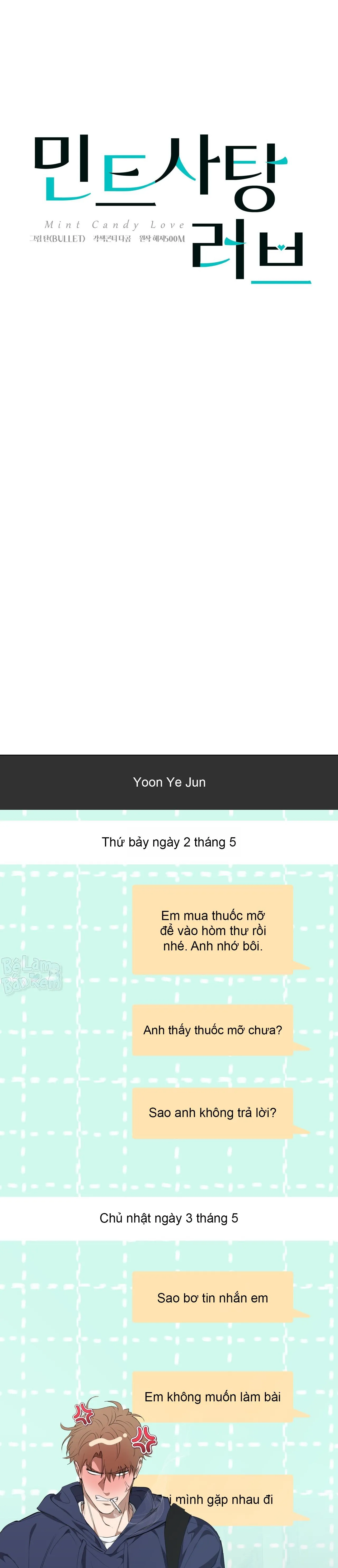 TÌNH YÊU KẸO BẠC HÀ Chapter 27 Trang 8