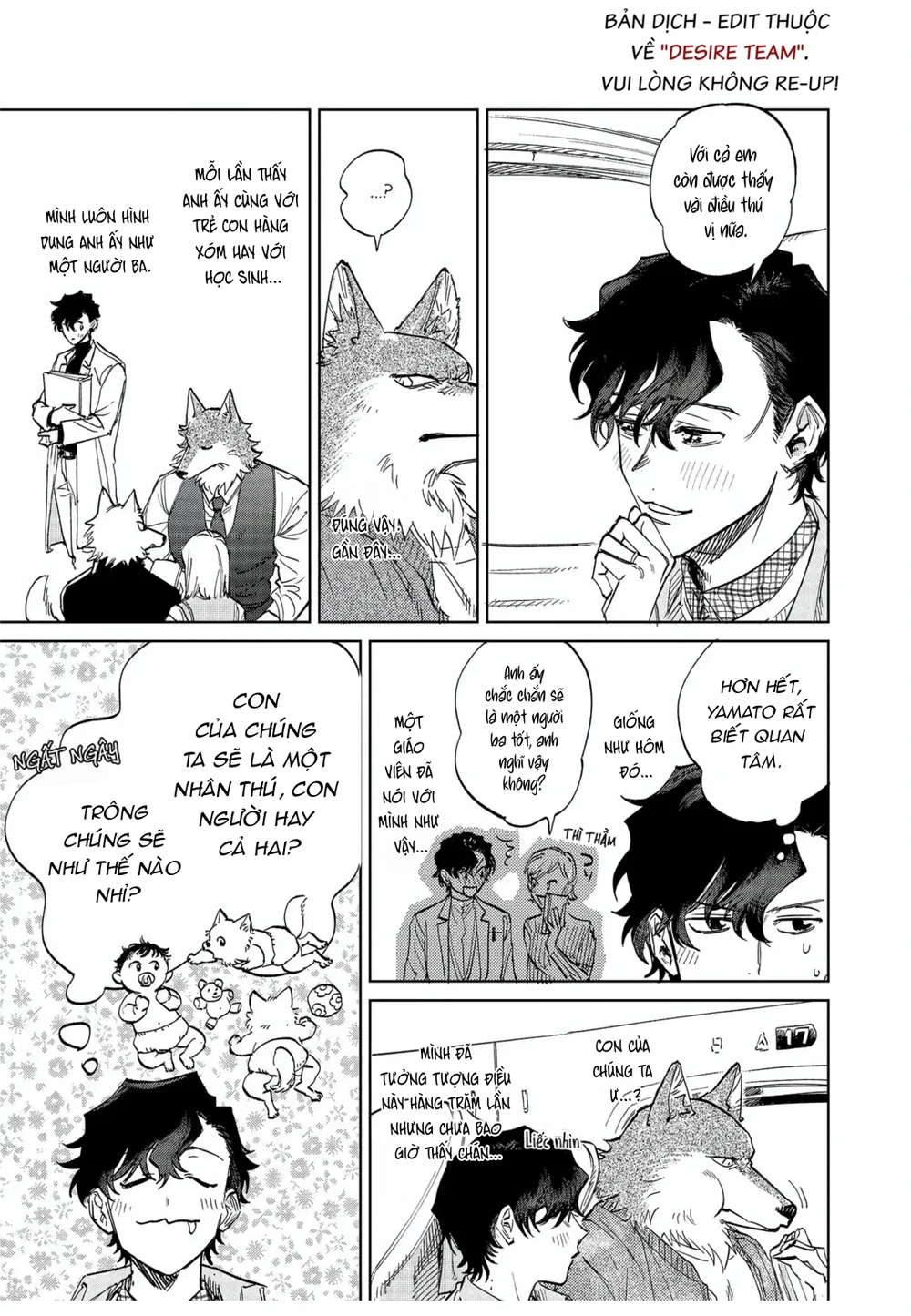 [END] Tình Yêu Mãnh Liệt Của Ngài Sói Chapter 8 Trang 9