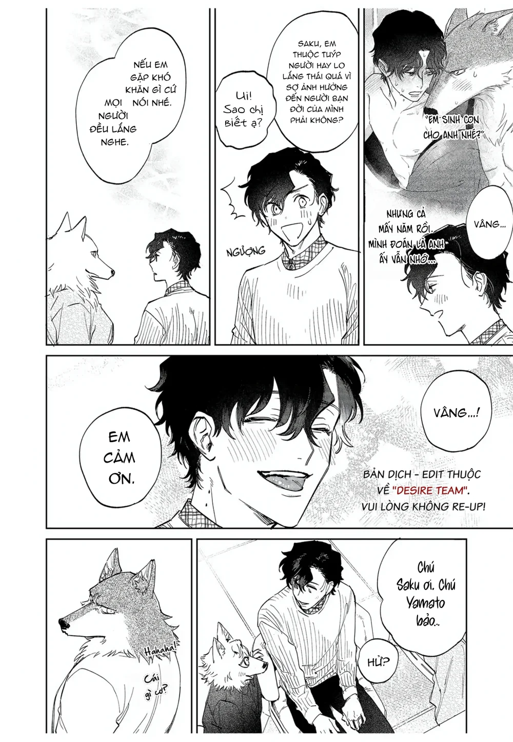 [END] Tình Yêu Mãnh Liệt Của Ngài Sói Chapter 8 Trang 14