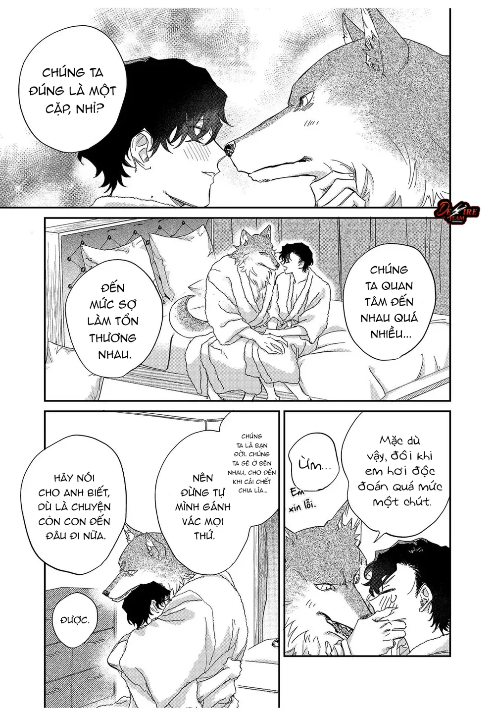 [END] Tình Yêu Mãnh Liệt Của Ngài Sói Chapter 9 Trang 13