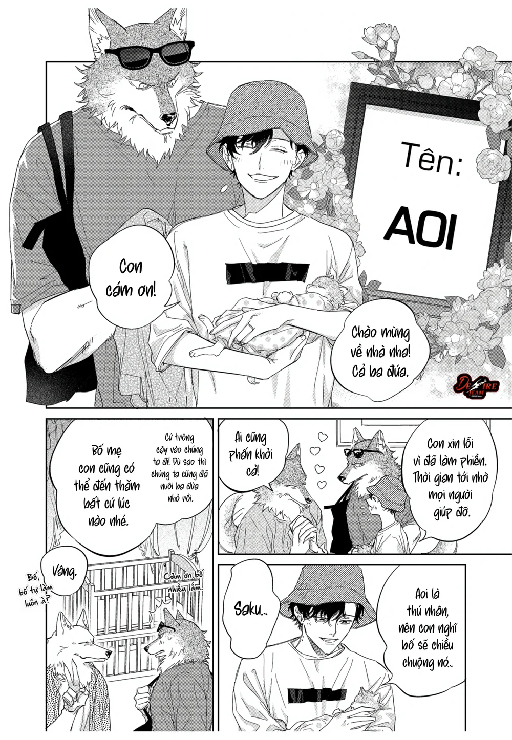 [END] Tình Yêu Mãnh Liệt Của Ngài Sói Chapter 11 Trang 8
