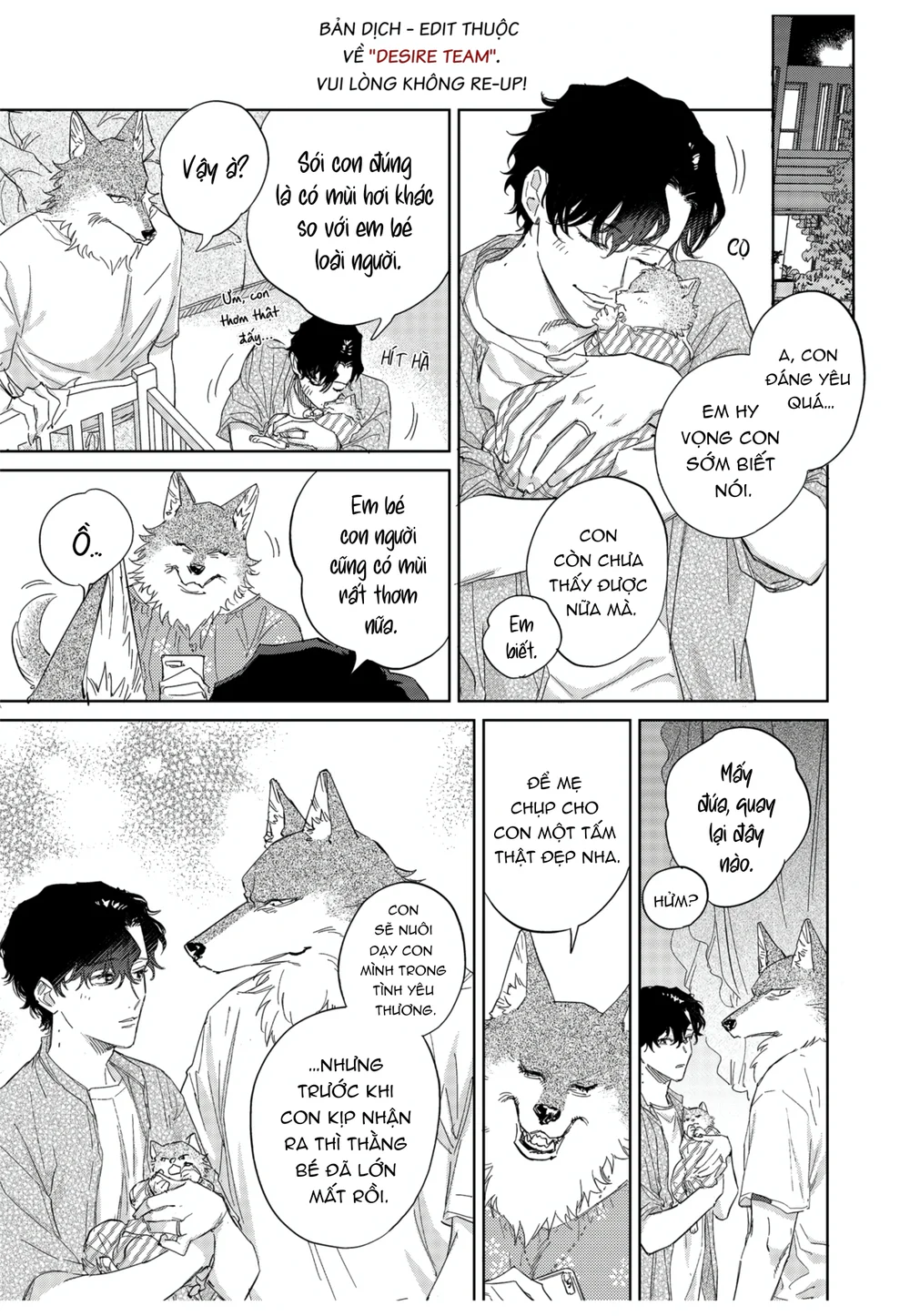 [END] Tình Yêu Mãnh Liệt Của Ngài Sói Chapter 11 Trang 9